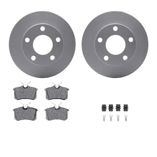 R1 Concepts WDWH1-73003 Brake Rotor- Carbon Coated W/ Ceramic Pads & Hdw